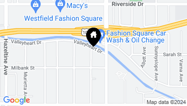 Map of 4534 Mammoth Avenue, Sherman Oaks CA, 91423