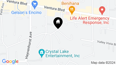 Map of 4650 Libbit Avenue, Encino CA, 91436