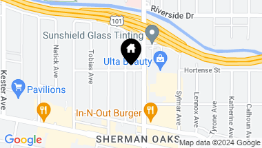 Map of 4556 Vista Del Monte Avenue, Sherman Oaks CA, 91403