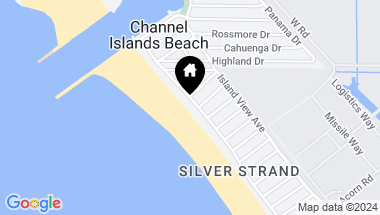 Map of 2013 Ocean Drive, Oxnard CA, 93035