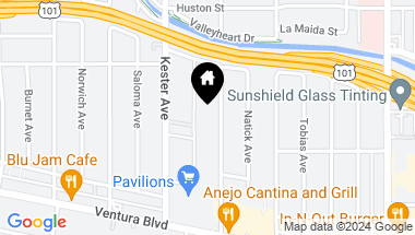 Map of 4647 Willis Avenue 306, Sherman Oaks CA, 91403