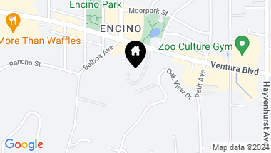 Map of 4785 Park Encino Ln Unit: 138, Encino CA, 91436
