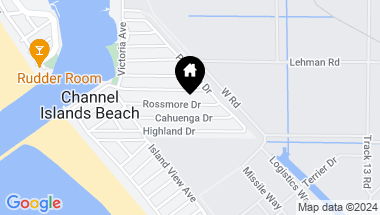 Map of 320 Rossmore Drive, Oxnard CA, 93035