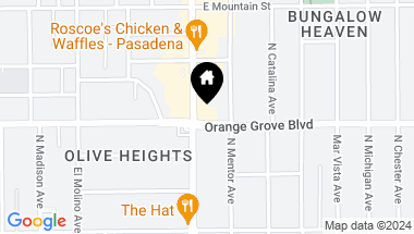 Map of 690 N Lake Avenue 700, Pasadena CA, 91104