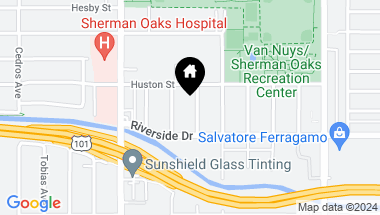 Map of 4825 Lennox Avenue, Sherman Oaks CA, 91423