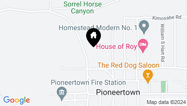 Map of 5195 Pioneertown Rd, Pioneertown CA, 92268