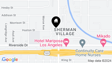 Map of 4859 Coldwater Canyon Avenue 15A, Sherman Oaks CA, 91423