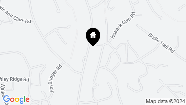 Map of 5376 Round Meadow Road, Hidden Hills CA, 91302