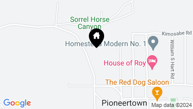 Map of 5137 Pioneertown RD, PIONEERTOWN CA, 92268
