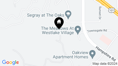 Map of 723 Coral Ridge Court, Westlake Village CA, 91361