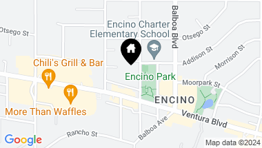 Map of 4949 Genesta Avenue 407, Encino CA, 91316