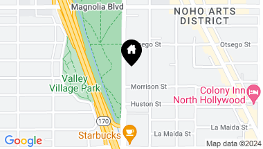 Map of 5020 Tujunga Avenue, North Hollywood CA, 91601