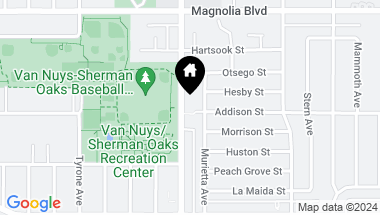 Map of 5008 Hazeltine Avenue, Sherman Oaks CA, 91423