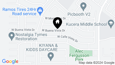 Map of 2571 W Buena Vista Drive, Rialto CA, 92377