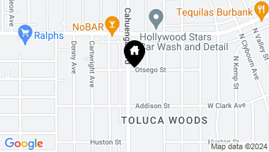 Map of 5050 Cahuenga Boulevard, North Hollywood CA, 91601