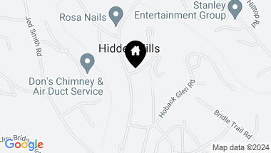 Map of 5488 Round Meadow Road, Hidden Hills CA, 91302