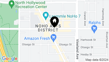 Map of 11136 Magnolia Boulevard, North Hollywood CA, 91601