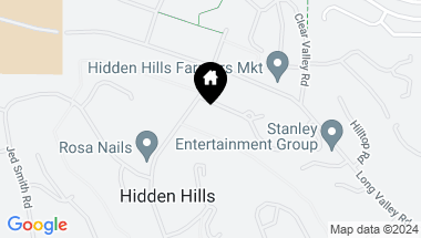 Map of 24636 WINGFIELD Road, Hidden Hills CA, 91302