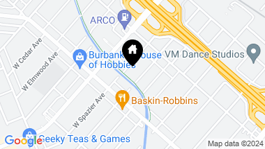 Map of 250 W Spazier Ave. 202, Burbank CA, 91502