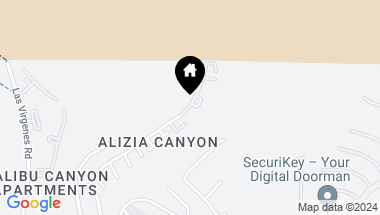 Map of 26014 Alizia Canyon Drive C, Calabasas CA, 91302