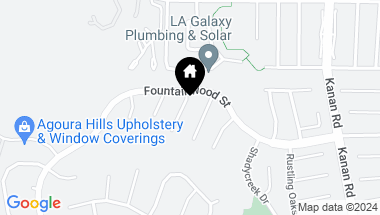 Map of 6364 Kerryhill Court, Agoura Hills CA, 91301