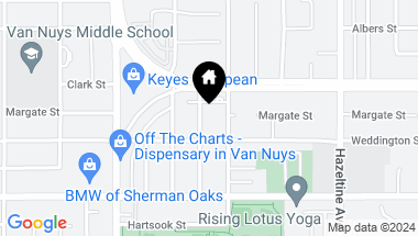 Map of 5326 Lennox Avenue, Sherman Oaks CA, 91401