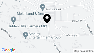 Map of 5349 Ellenvale Avenue, Woodland Hills CA, 91367