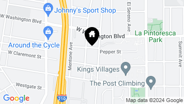 Map of 230 Pepper Street, Pasadena CA, 91103