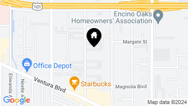 Map of 5328 Newcastle Avenue 15, Encino CA, 91316