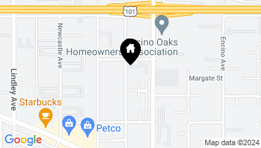 Map of 5340 Yarmouth Avenue 203, Encino CA, 91316