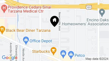 Map of 5349 Newcastle Avenue 50, Encino CA, 91316