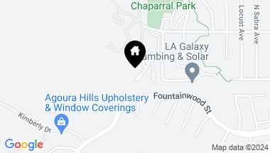 Map of 11 Sparrowhawk Lane, Oak Park CA, 91377