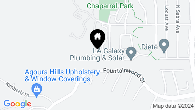 Map of 16 Sparrowhawk Lane, Oak Park CA, 91377