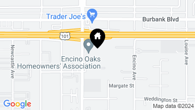 Map of 5460 White Oak Avenue H305, Encino CA, 91316