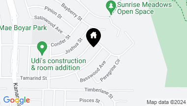 Map of 6625 Tamarind Street, Oak Park CA, 91377