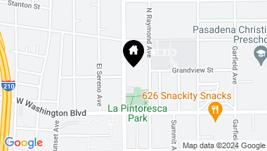 Map of 1450 N Fair Oaks Avenue, Pasadena CA, 91103