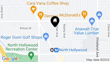 Map of 5535 Elmer AVE, NORTH HOLLYWOOD CA, 91601