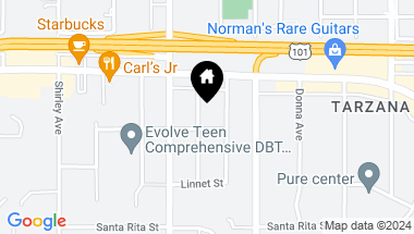 Map of 5514 Sylvia Avenue, Tarzana CA, 91356