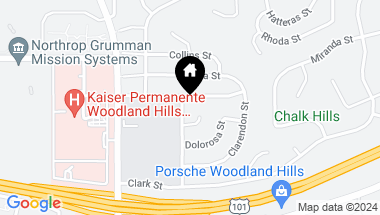 Map of 5548 Irondale AVE, WOODLAND HILLS CA, 91367