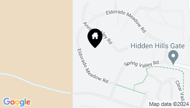 Map of 24901 Eldorado Meadow Road, Hidden Hills CA, 91302