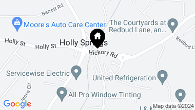 Map of 00 Hickory Road, Holly Springs GA, 30115