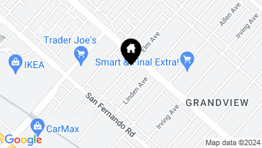 Map of 1060 Elm Avenue, Glendale CA, 91201