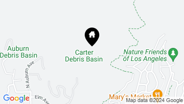 Map of 0 Baldwin Court, Sierra Madre CA, 91024