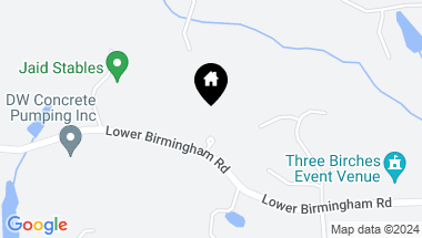 Map of 2455 Lower Birmingham Road, Canton GA, 30115