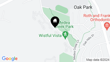 Map of 450 Vista Dorado Lane, Oak Park CA, 91377