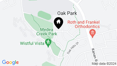 Map of 360 Medea Creek Lane, Oak Park CA, 91377