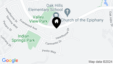 Map of 5341 Evanwood Avenue, Oak Park CA, 91377