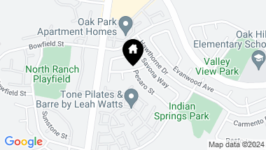 Map of 4858 Wiggin Street, Oak Park CA, 91377