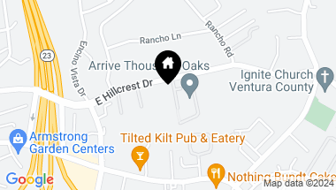 Map of 1348 E Hillcrest Drive 71, Thousand Oaks CA, 91362