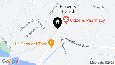 Map of 0 Phil Niekro Boulevard, Flowery Branch GA, 30542